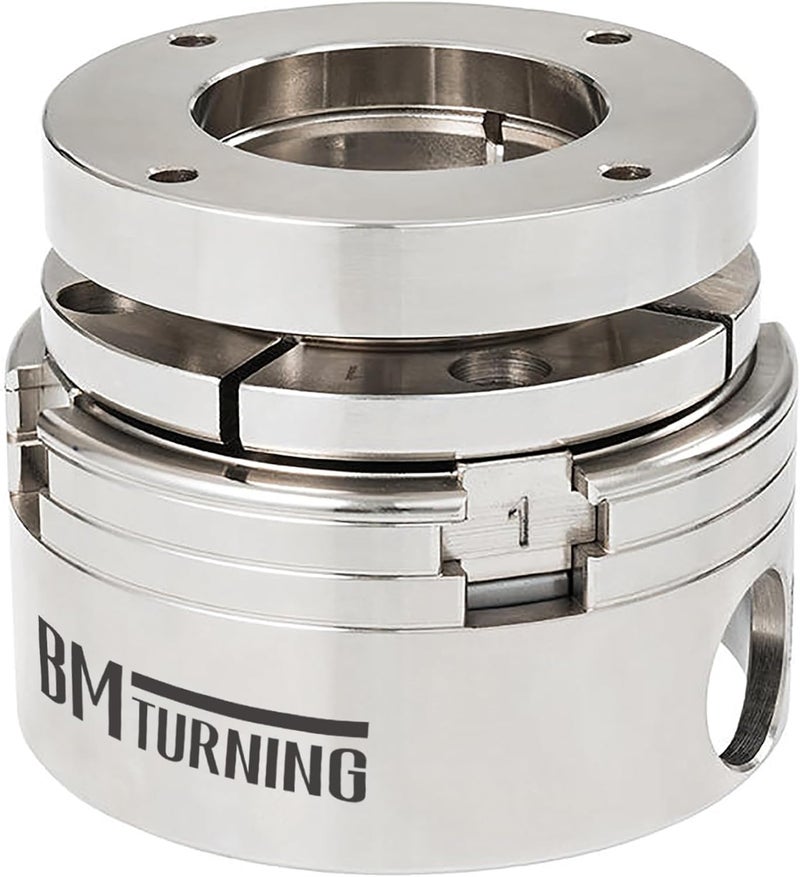BMTURNING 2" 50mm Faceplate Ring for Woodturning Lathe Chucks, allows the workpiece to be securely clamped by the chuck's dovetail jaws,Compatible with Super NOVA 2, G3. - Image 2